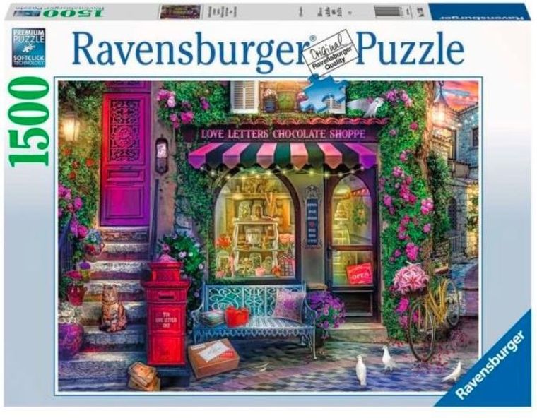 Ravensburger, Sklep z czekoladą, puzzle, 1500 elementów