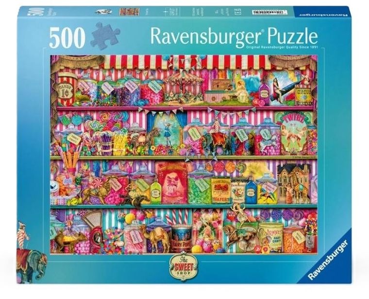 Ravensburger, Sklep z łakociami, puzzle, 500 elementów