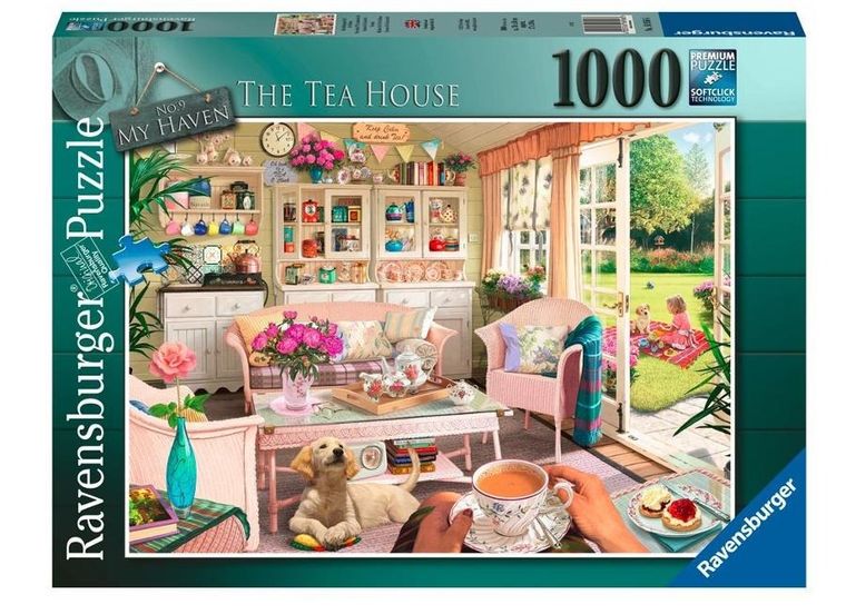 Ravensburger, Słoneczne popołudnie, puzzle 2D, 1000 elementów