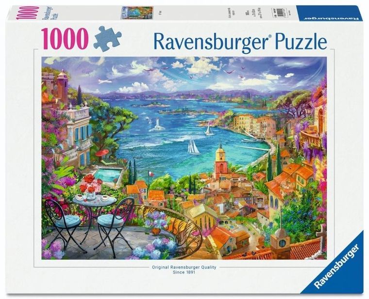 Ravensburger, St. Tropez, puzzle, 1000 elementów