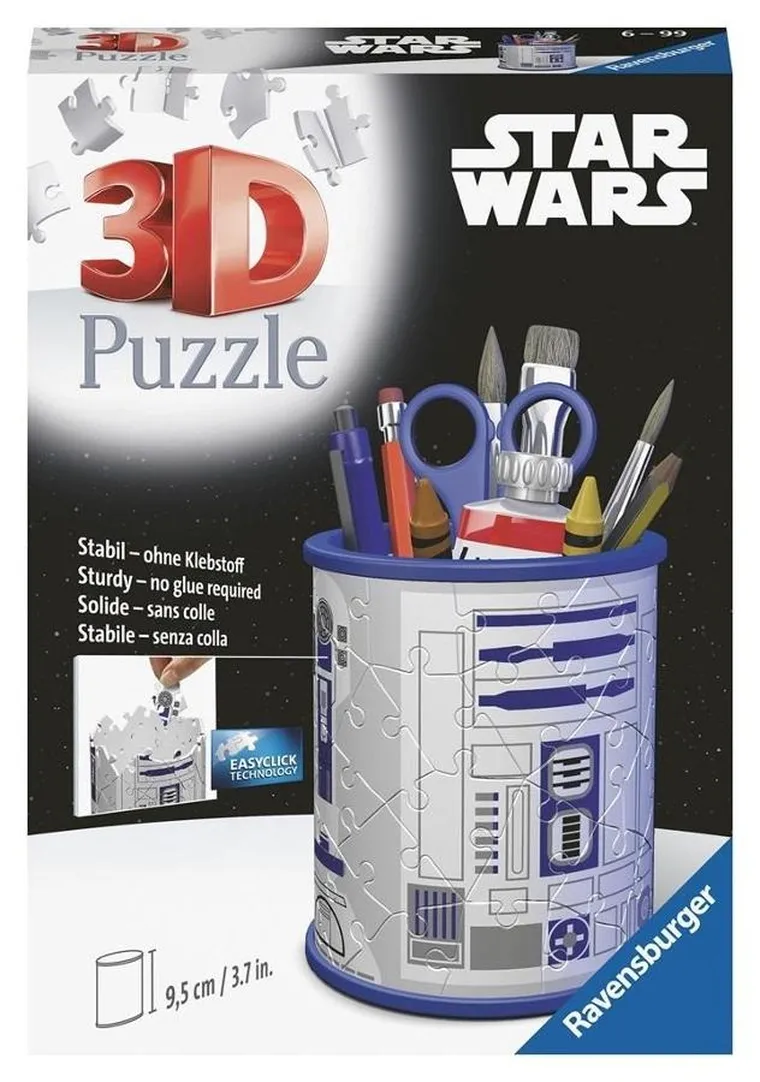 Ravensburger, Star Wars, Przybornik, puzzle 3D, 54 elementy
