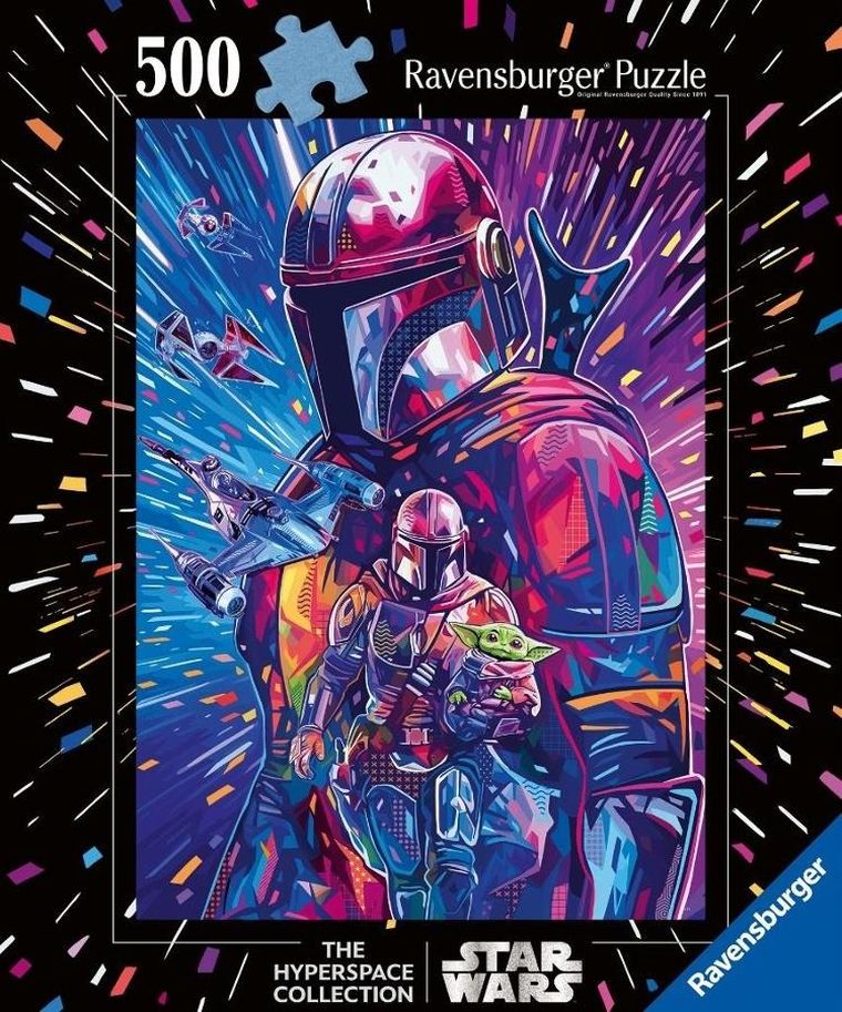 Ravensburger, Star Wars, The Mandalorian, puzzle, 500 elementów