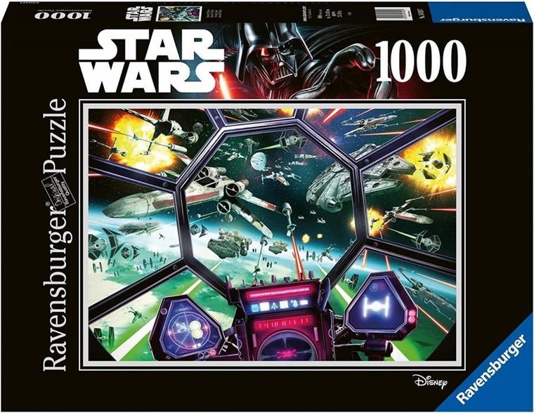 Ravensburger, Star Wars: TIE Fighter Cockpit, puzzle, 1000 elementów