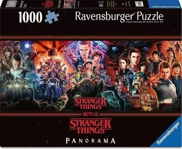 Ravensburger, Stranger Things, puzzle, 1000 elementów