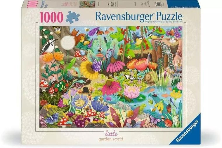 Ravensburger, Świat kwiatów, puzzle, 1000 elementów
