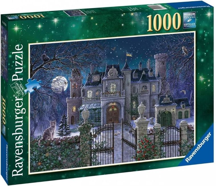 Ravensburger, Świąteczna posiadłość, puzzle, 1000 elementów