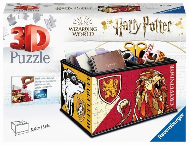 Ravensburger, Szkatułka Harry Potter, puzzle 3D, 216 elementów