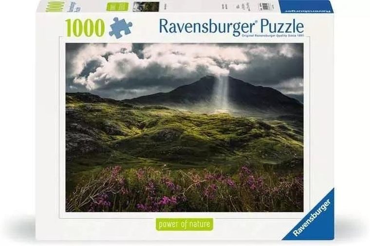 Ravensburger, Tajemnica gór, puzzle, 1000 elementów