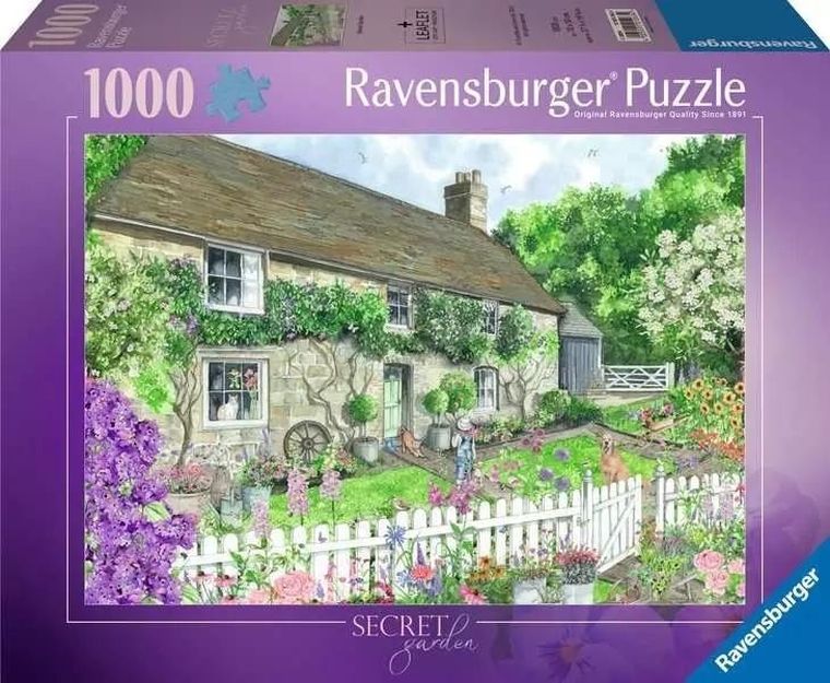 Ravensburger, Tajemniczy ogród, puzzle, 1000 elementów