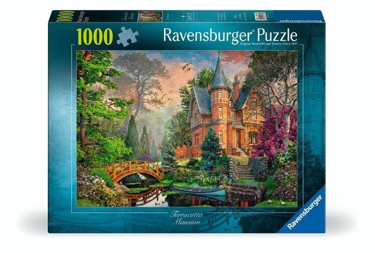 Ravensburger, Terracotta Mansion, puzzle, 1000 elementów