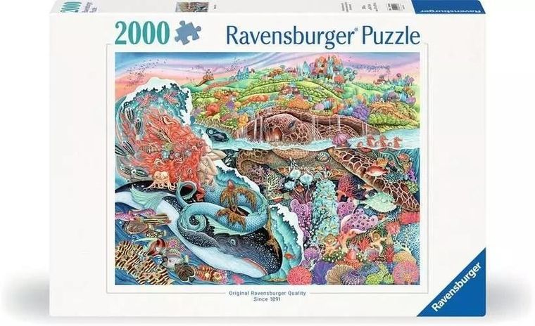 Ravensburger, Thalassic Tale, puzzle, 2000 elementów