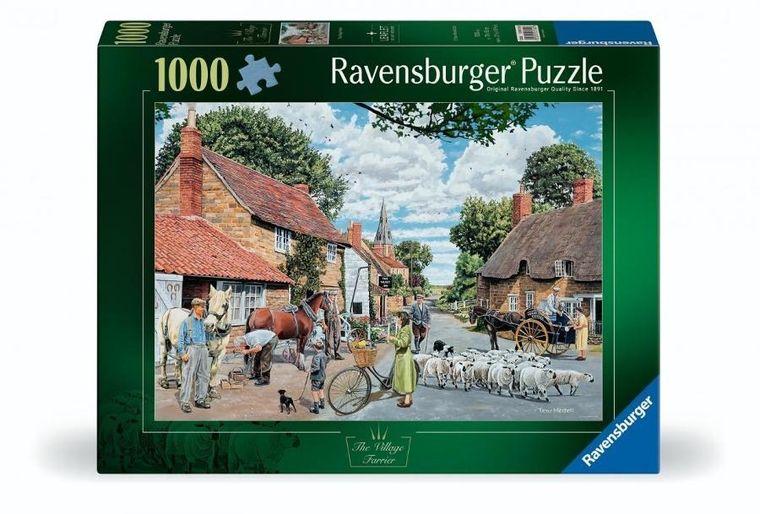 Ravensburger, The Village Farrier, puzzle, 1000 elementów