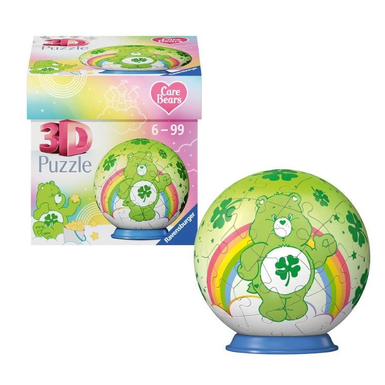 Ravensburger, Troskliwe Misie 3, Kula, puzzle 3D, 54 elementy