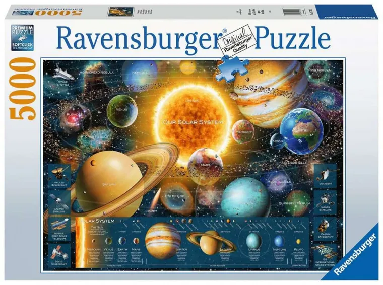 Ravensburger, Układ planetarny, puzzle, 5000 elementów