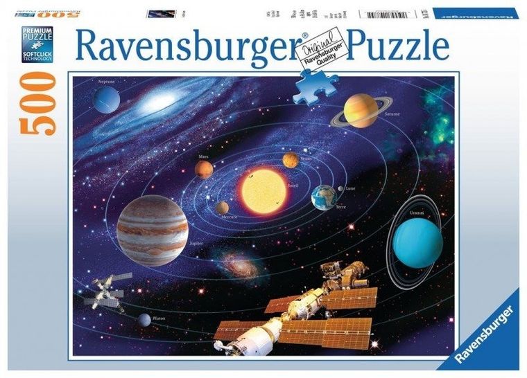 Ravensburger, Układ słoneczny, puzzle, 500 elementów