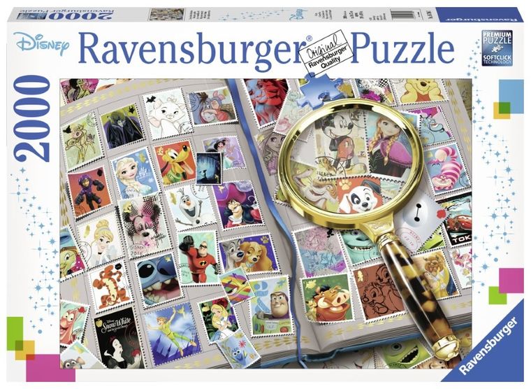 Ravensburger, Ulubione znaczki, puzzle, 2000 elementów
