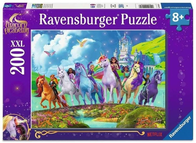 Ravensburger, Unicorn Academy, puzzle XXL, 200 elementów
