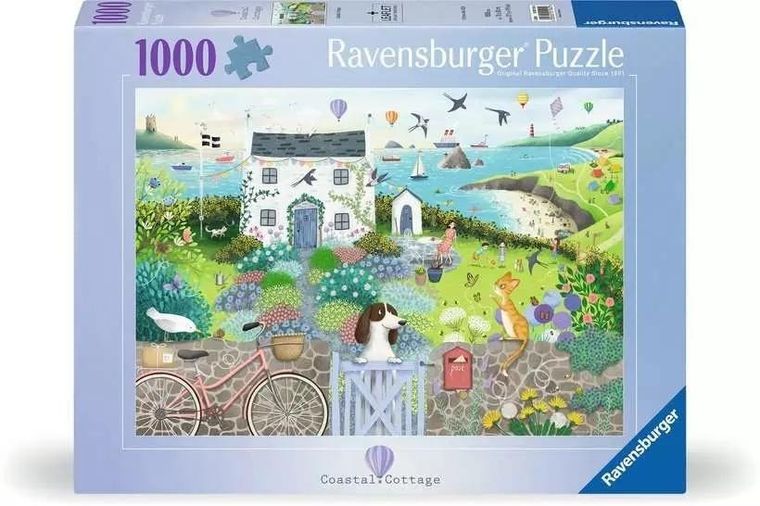 Ravensburger, Urokliwa wieś, puzzle, 1000 elementów