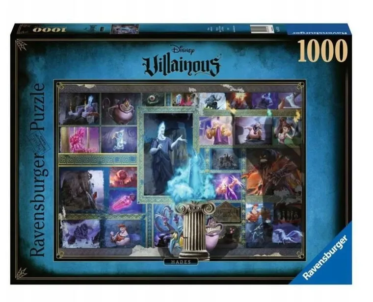 Ravensburger, Villainous, Hades, puzzle, 1000 elementów