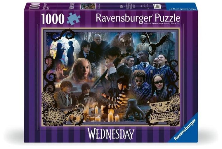 Ravensburger, Wednesday, puzzle, 1000 elementów