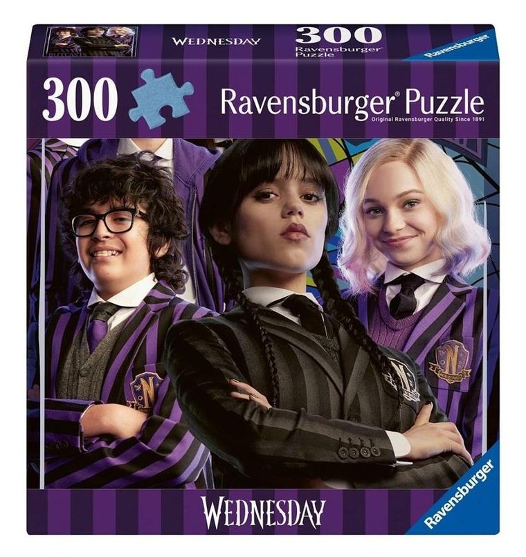Ravensburger, Wednesday, puzzle, 300 elementów