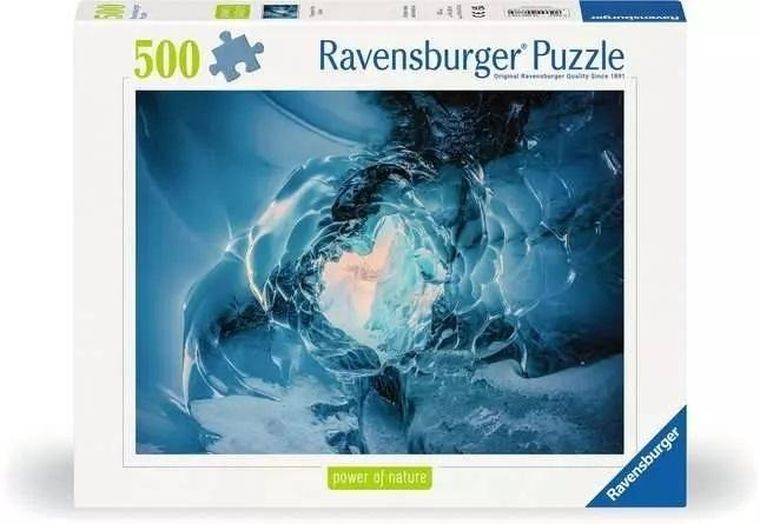 Ravensburger, Wewnątrz lodowca, puzzle, 500 elementów