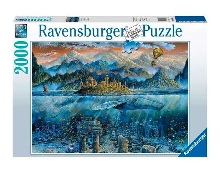 Ravensburger, Wieloryb mądrości, puzzle, 2000 elementów