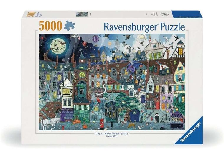Ravensburger, Wiktoriańska ulica, puzzle, 5000 elementów