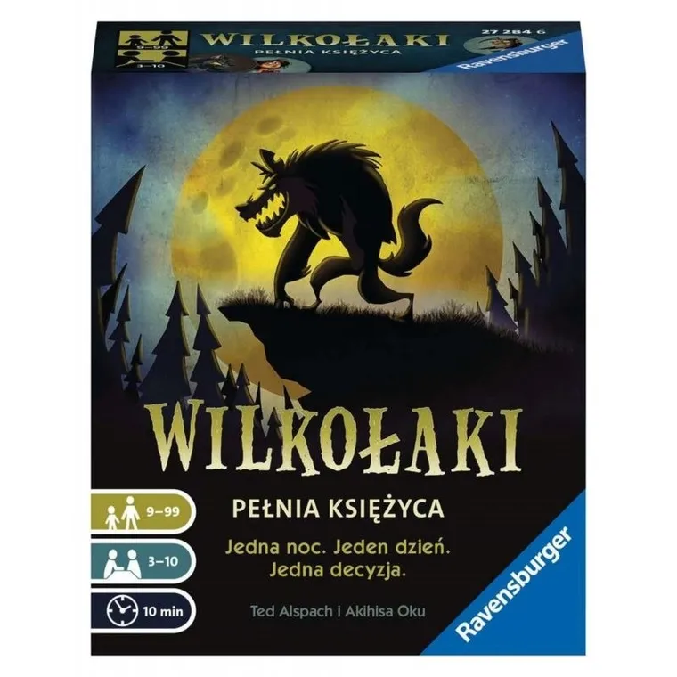 Ravensburger, Wilkołaki. Pełnia księżyca, gra karciana