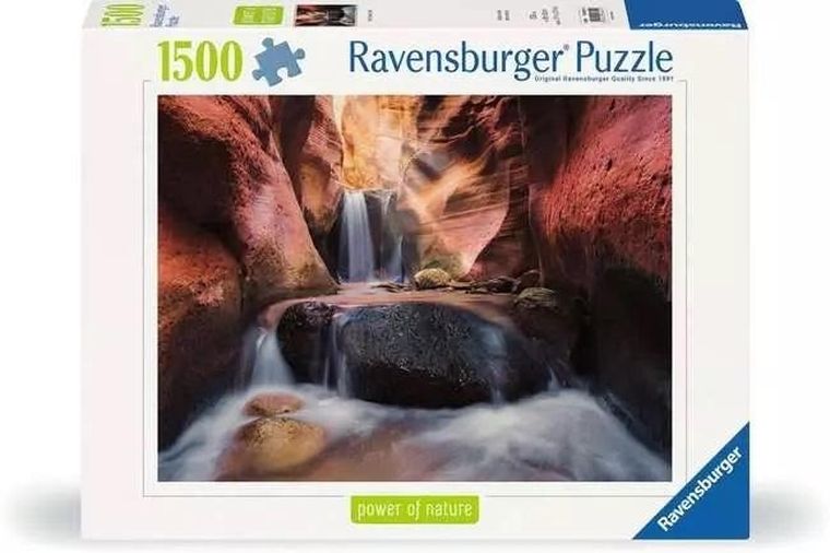 Ravensburger, Wodospad Czerwony Kanion, puzzle, 1500 elementów