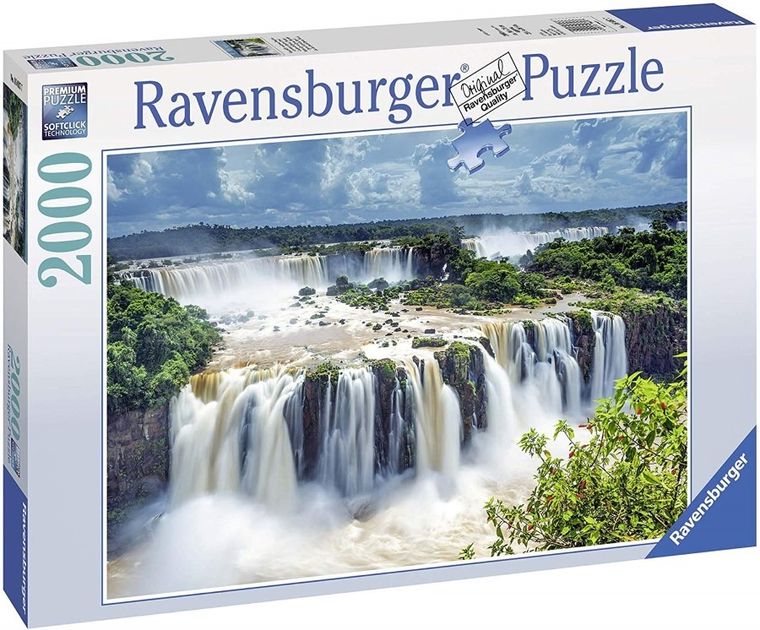Ravensburger, Wodospad Iguazu, puzzle, 2000 elementów