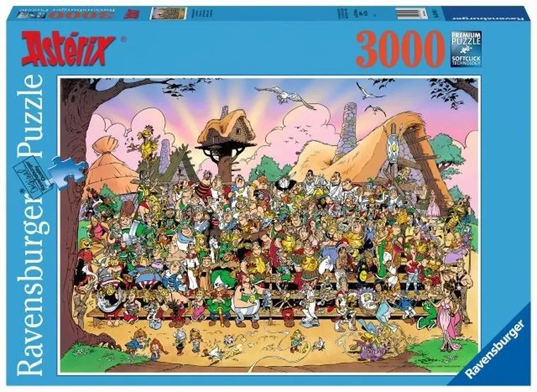 Ravensburger, Wszechświat Asterixa, puzzle, 3000 elementów