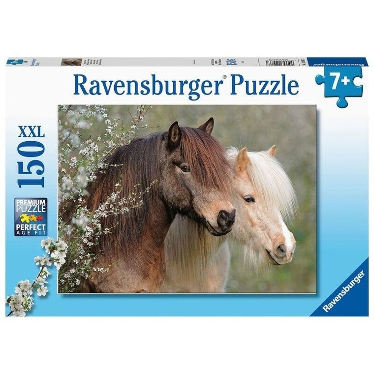 Ravensburger, XXL, Konie, puzzle, 150 elementów