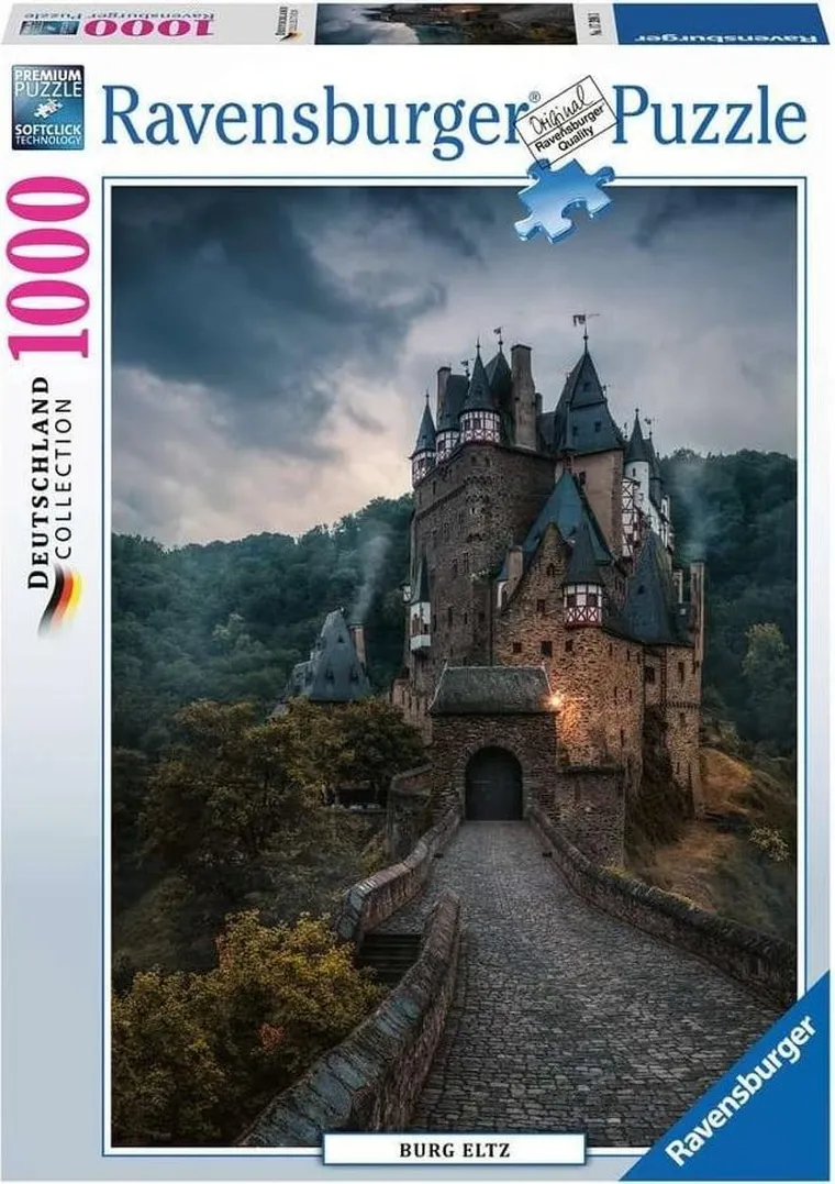 Ravensburger, Zamek Eltz, puzzle, 1000 elementów