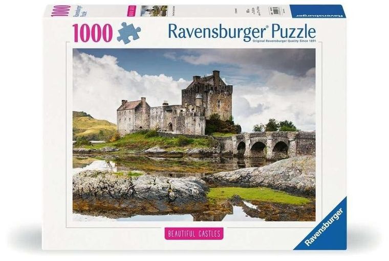 Ravensburger, Zamek Szkocja, puzzle, 1000 elementów
