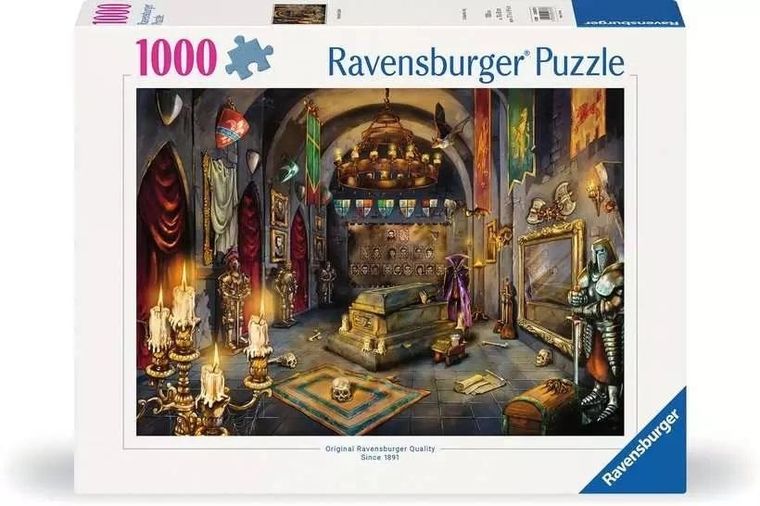 Ravensburger, Zamek wampirów, puzzle, 1000 elementów