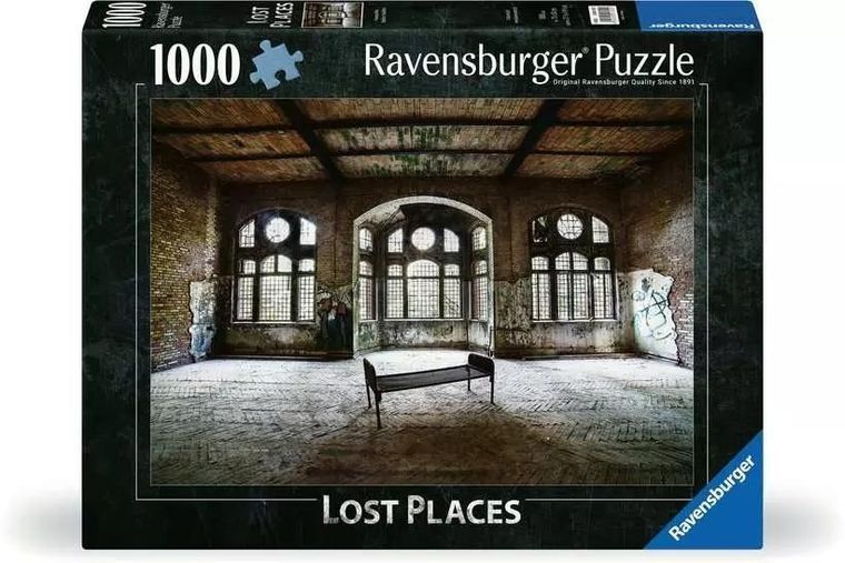 Ravensburger, Zapomniane miejsca, Pawilon, puzzle, 1000 elementów