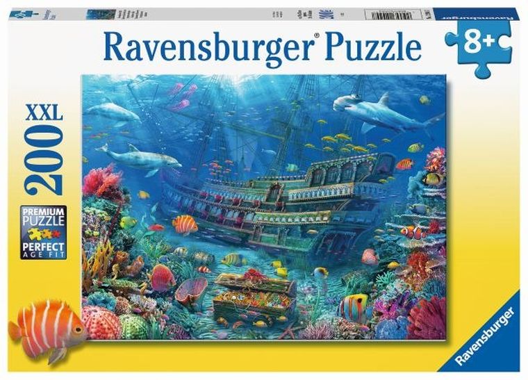 Ravensburger, Zatopiony statek, puzzle, 200 elementów
