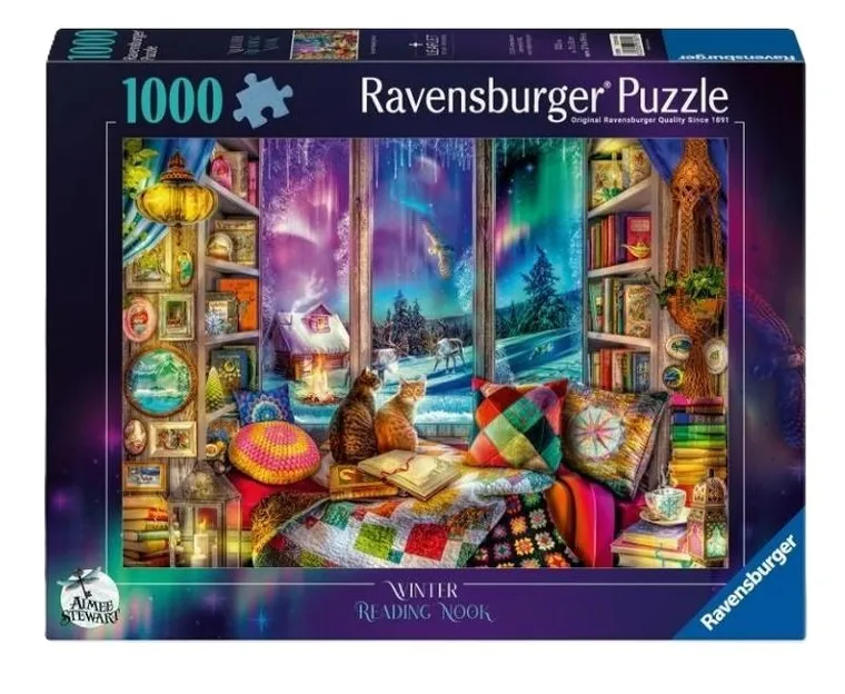 Ravensburger, Zimowa aura, puzzle, 1000 elementów