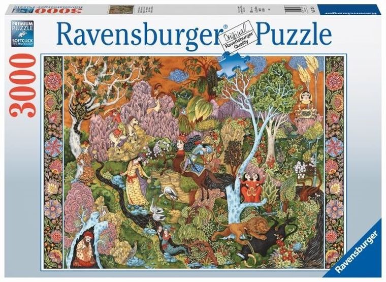 Ravensburger, Znaki słońca, puzzle, 3000 elementów
