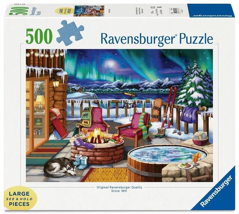 Ravensburger, Zorza polarna, puzzle, 500 elementów