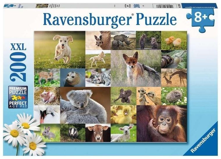 Ravensburger, Zwierzątka, puzzle, 200 elementów
