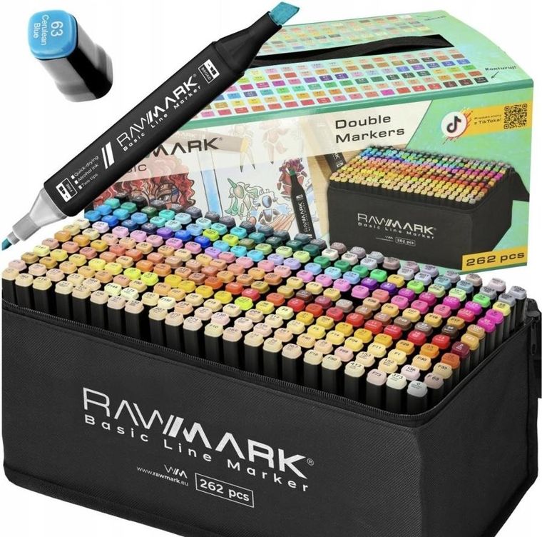 Rawmark, Basic Line, markery, 262 szt.