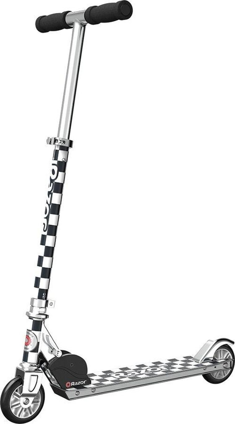 Razor, Checked Out, hulajnoga, szachownica