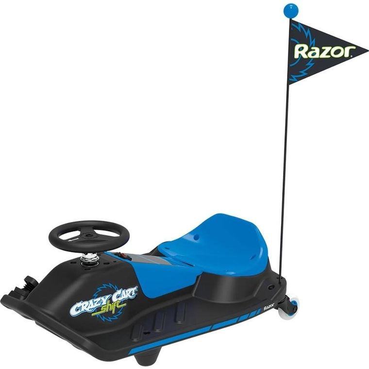 Razor, Crazy Cart Shift, pojazd na akumulator do driftu, blue lithium