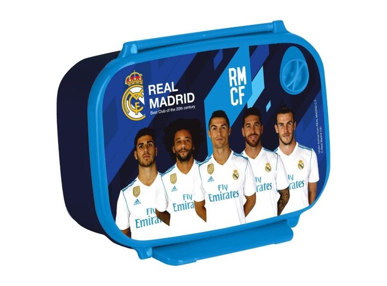 Real Madryt, lunchbox, 18-12-6 cm