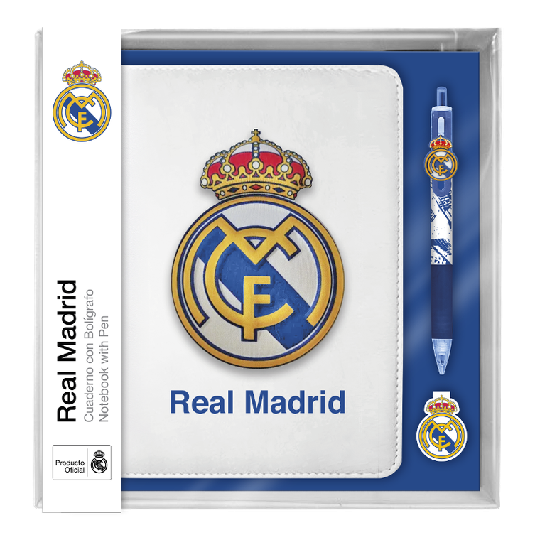 Real Madryt, notatnik z długopisem, 1 szt.