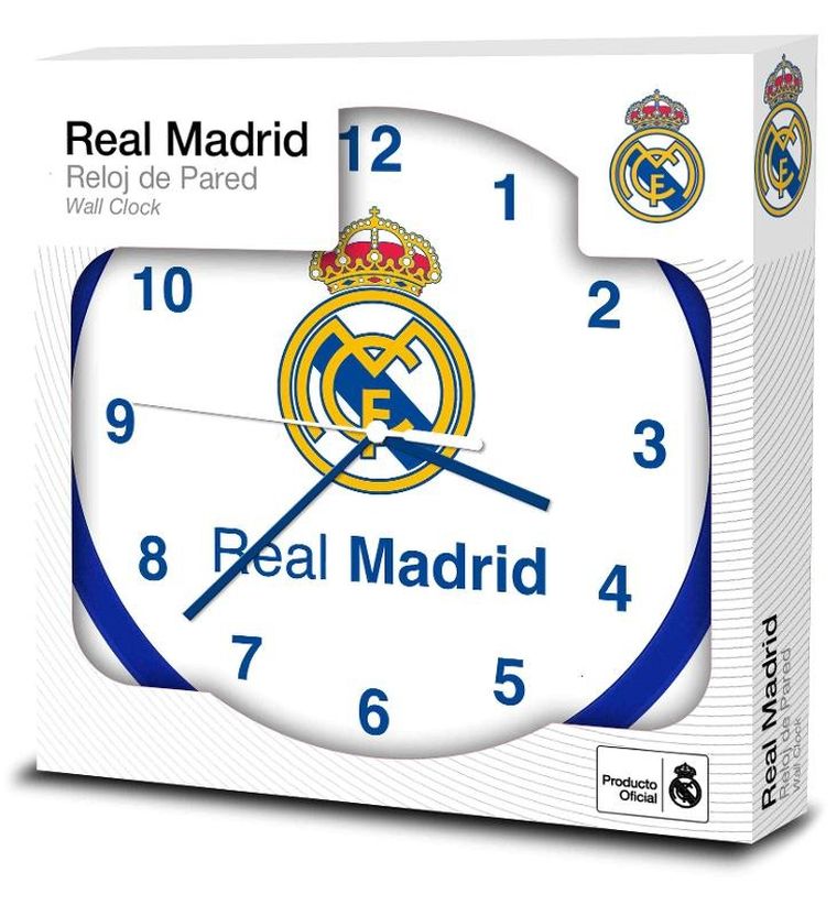 Real Madryt, zegar ścienny, 25 cm