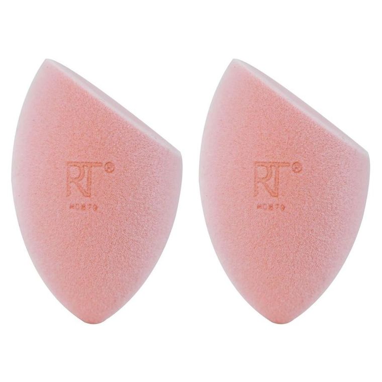 Real Techniques, Miracle Powder Sponge Duo, zestaw gąbek do makijażu, 2 szt.