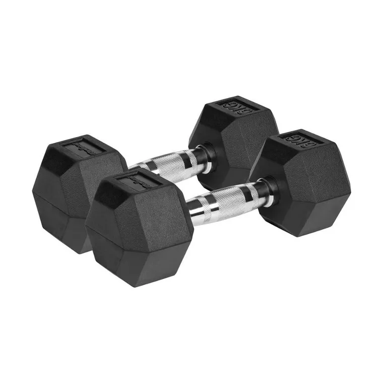 Rebel Active, Hex, hantle żeliwne, gumowane, 2-6 kg, RBA-2325-06
